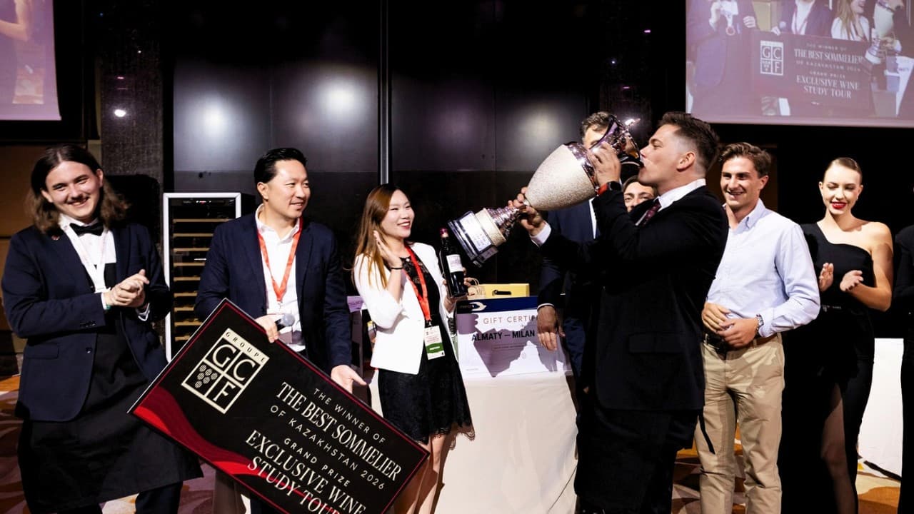 The Best Sommelier of Kazakhstan 2026 — Артём Лебедев
